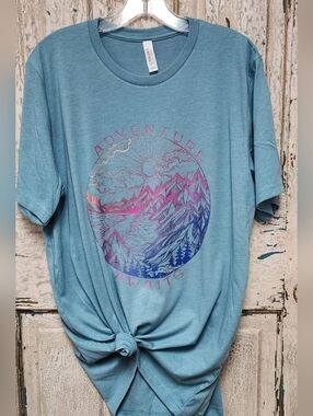 New Bella Canvas Adventure Awaits Tee